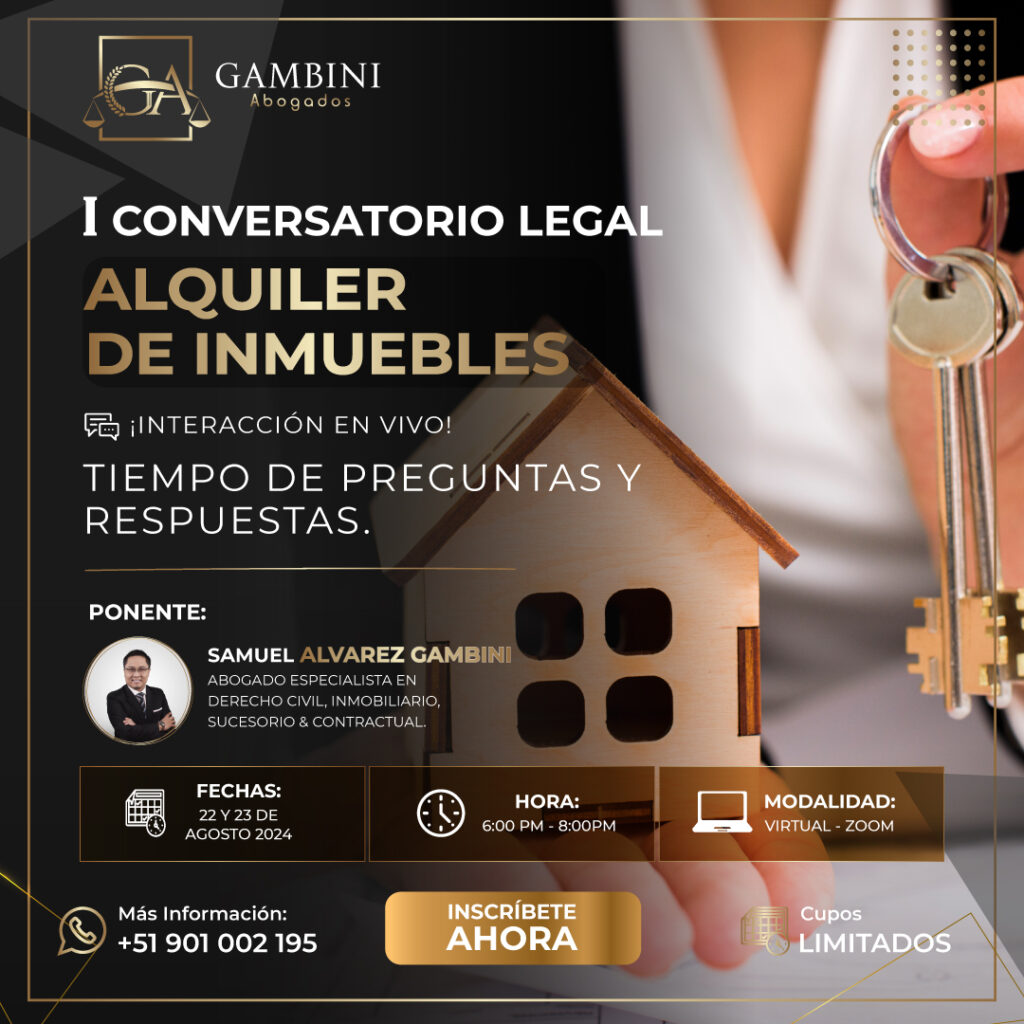 ALQUILER DE INMUEBLES